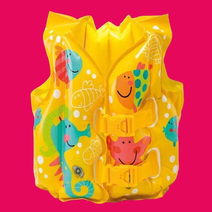 Жилет для плавання купання в басейні надувний рятувальний жилет