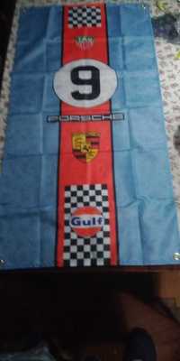 Bandeira Gulf Porsche racing