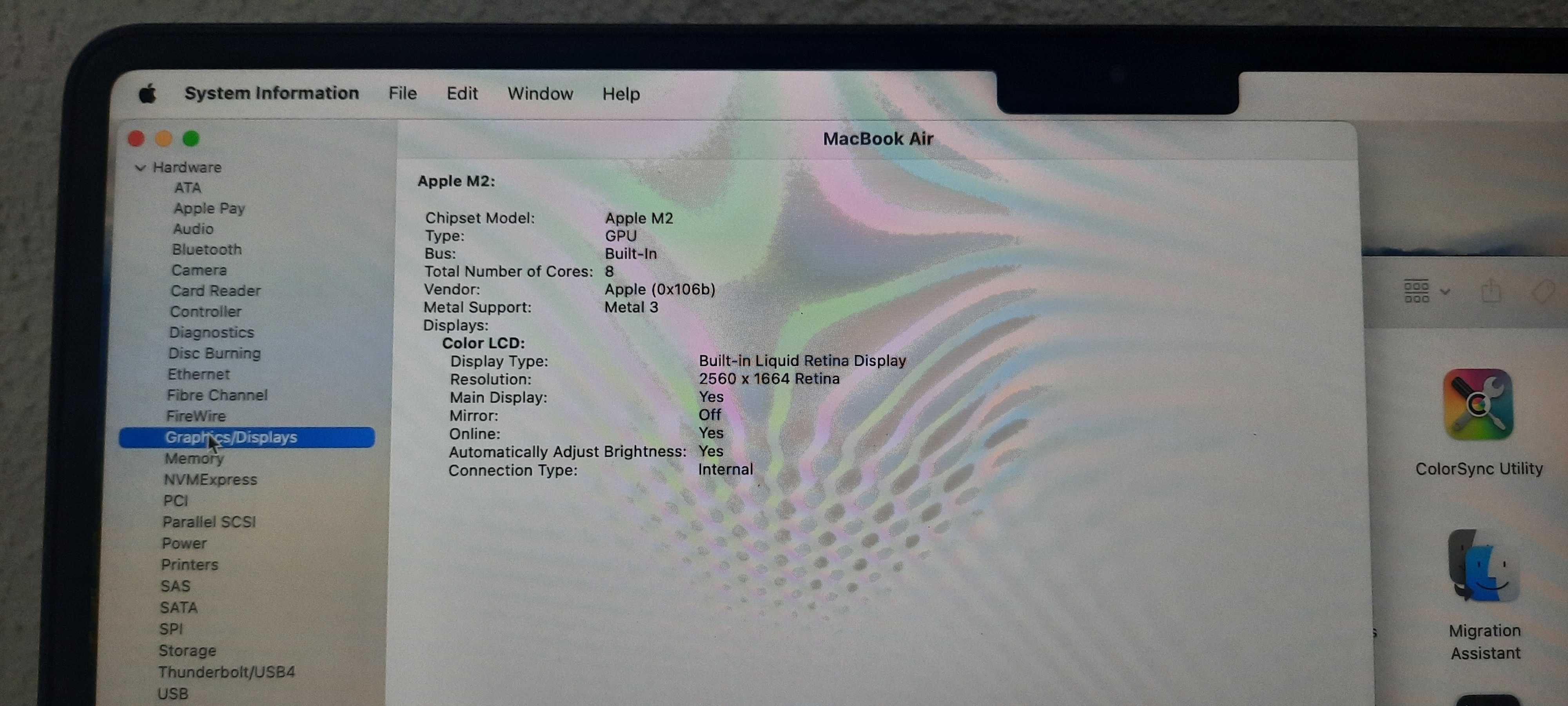 MacBook 13,3" Air M2/8GB/256GB SSD/Mac OS Midnight