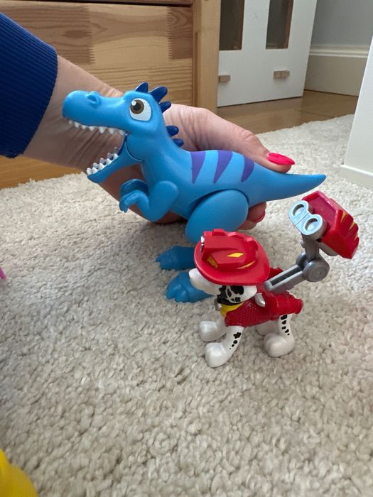 Figurki psi patrol DINO RESCUE paw patrol dinozaury chase marschal