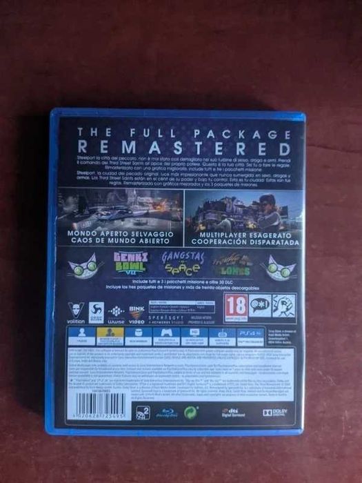 Saints Row The Third Remastered PS4