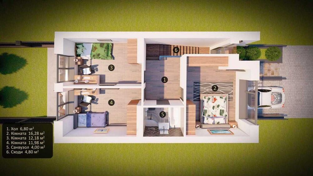 КМ "Паркова Резиденція"|центр Бучі|Поряд з лісом| Розтермінування