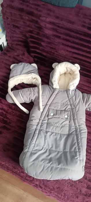 Дитячий зимовий комбінезон. Конверт. Дуже гарний стан