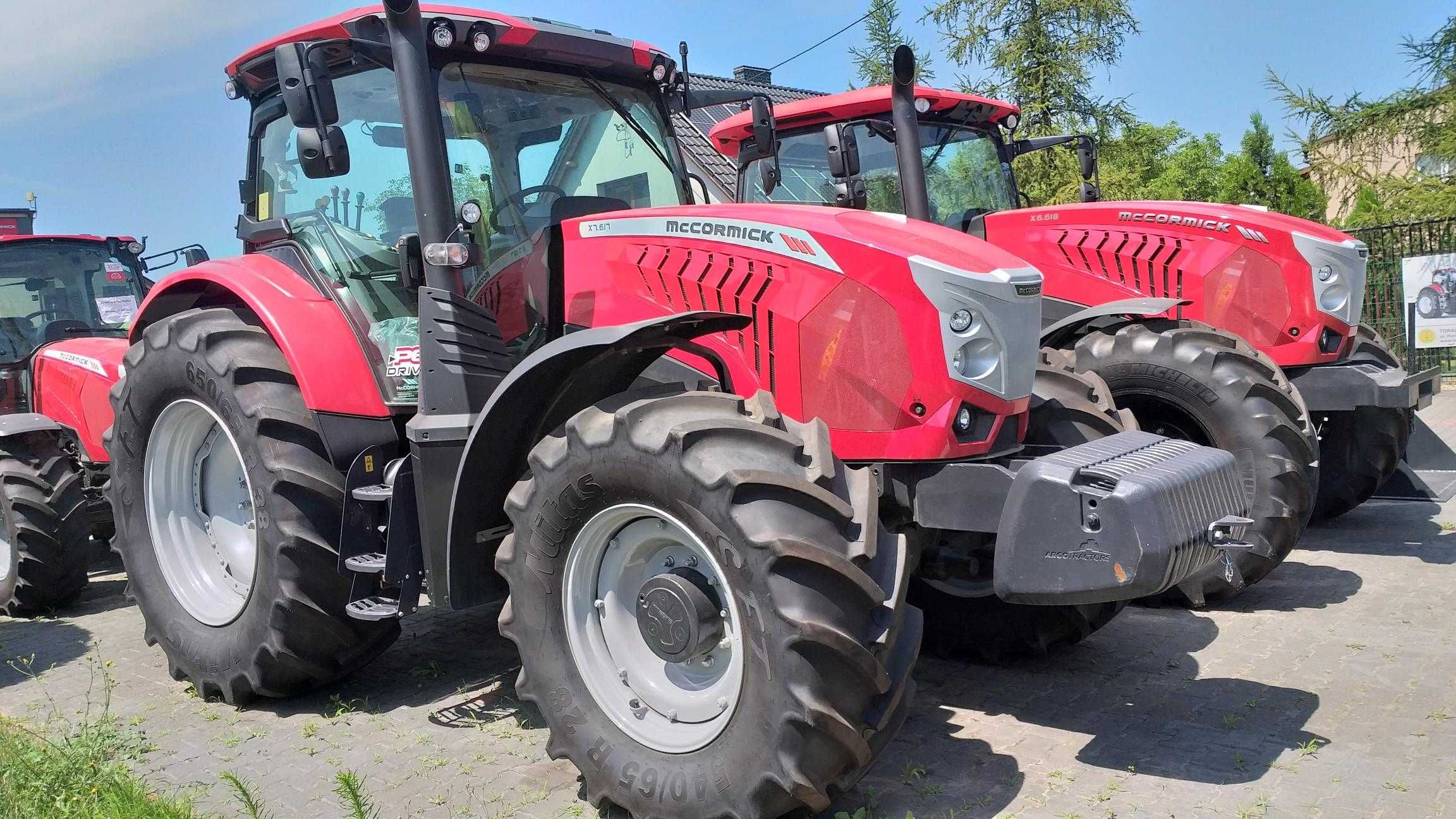 Ciągnik rolniczy McCormick X7.617 P6-Drive  164 KM klima
