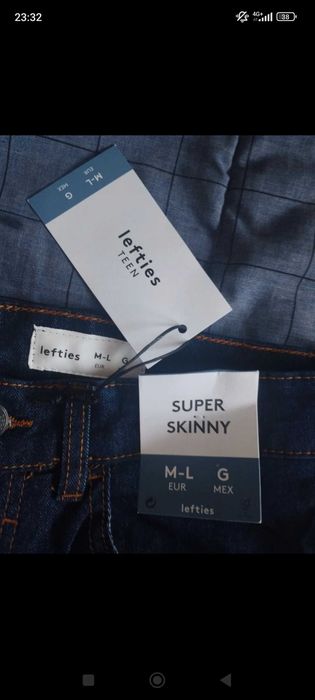 Calças de ganga skinny M/L da Lefties Teen