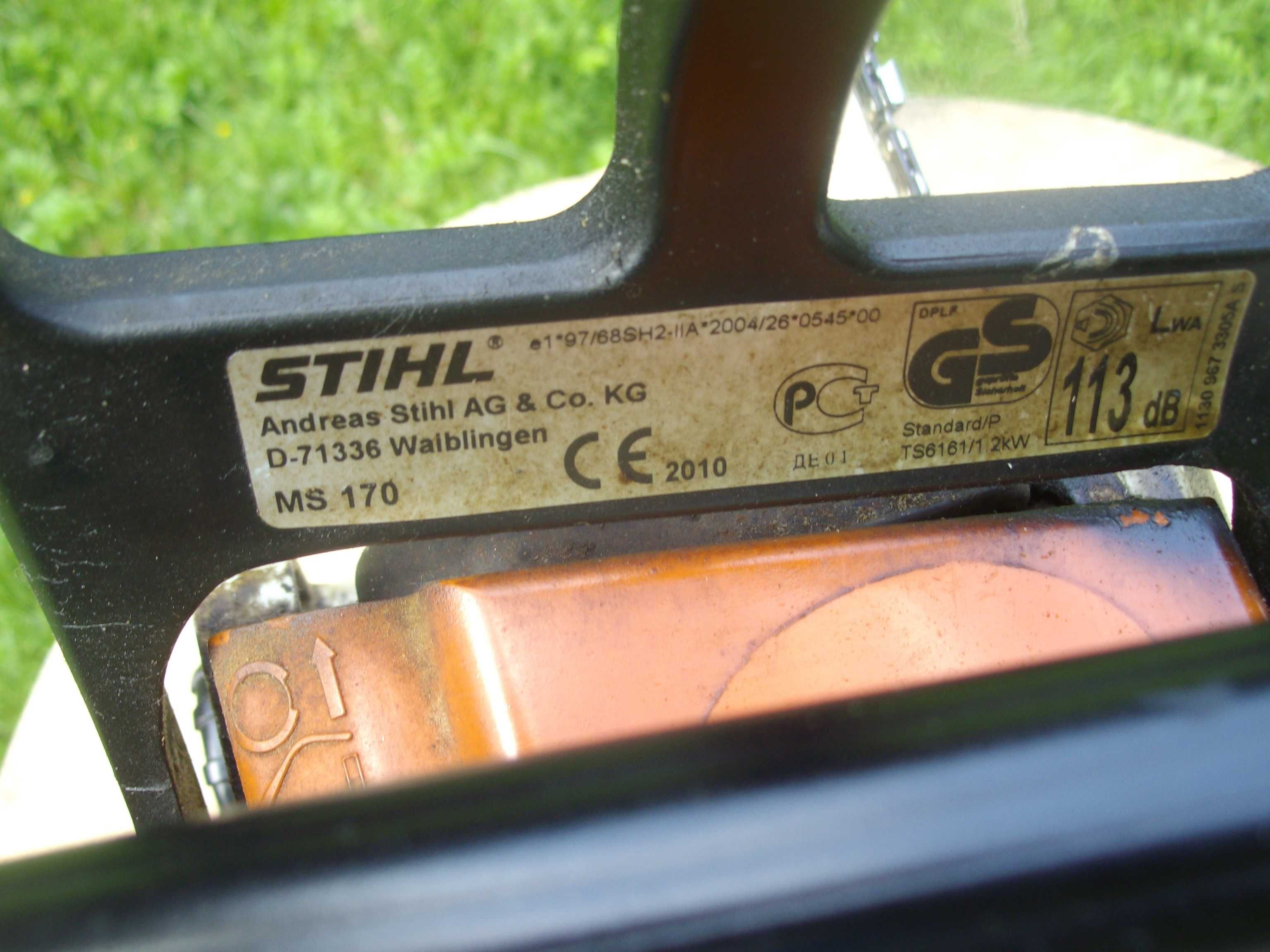 piła spalinowa stihl ms 170