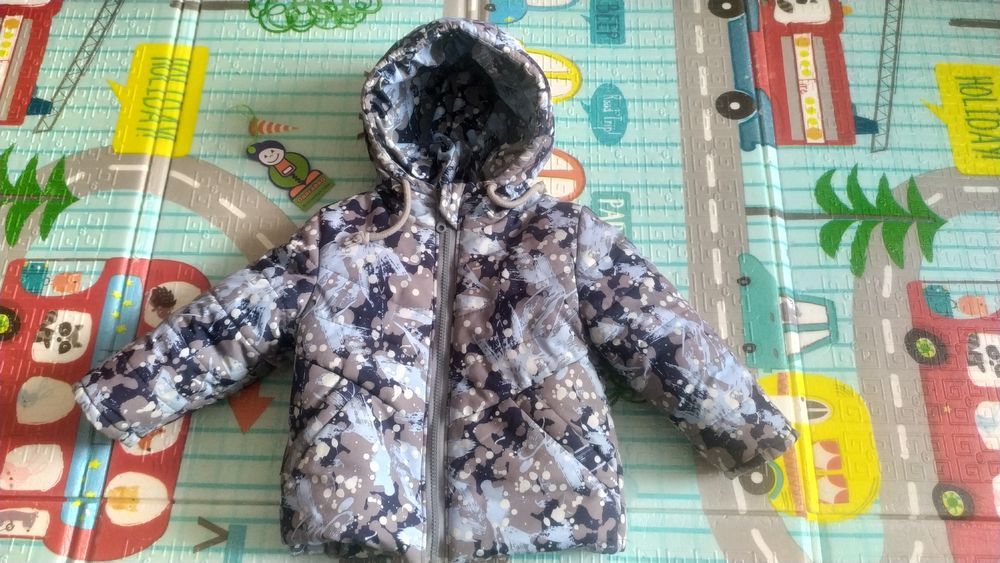 Зимова дитяча куртка для хлопчика