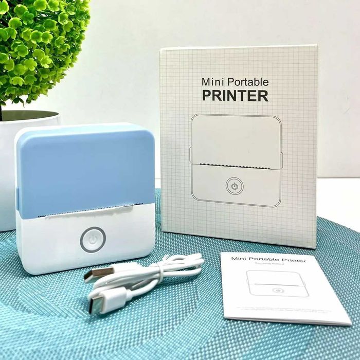 Принтер-міні дитячий портативный принтер  мини принтер 2кол C 65320