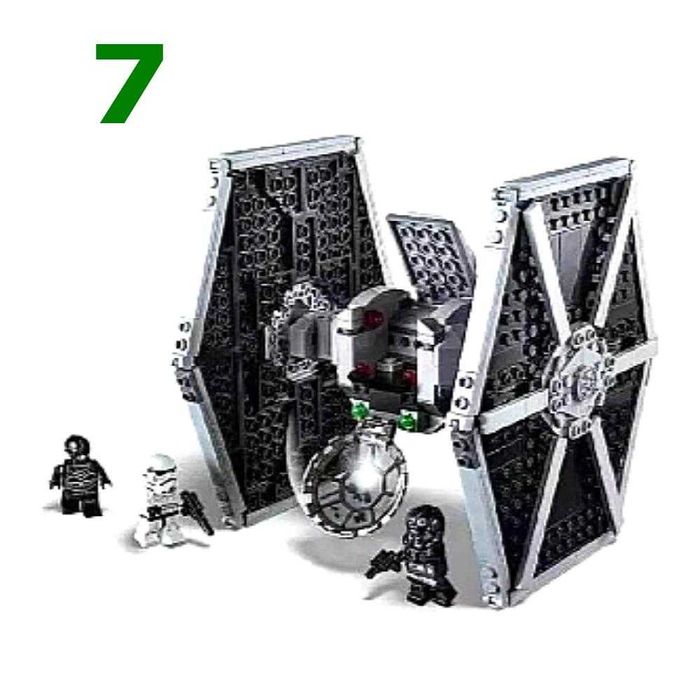 Конструктор Лего аналог Звездные Войны: Шагоход, Танк-Паук Истребитель