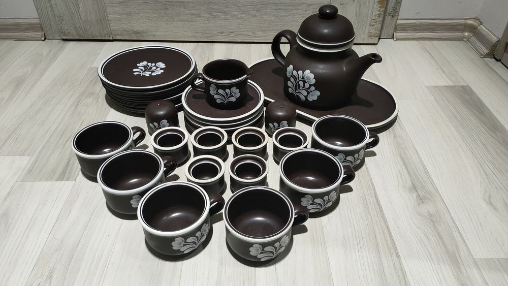 Serwis obiadowo kawowy Wächtersbach z lat 70-tych.