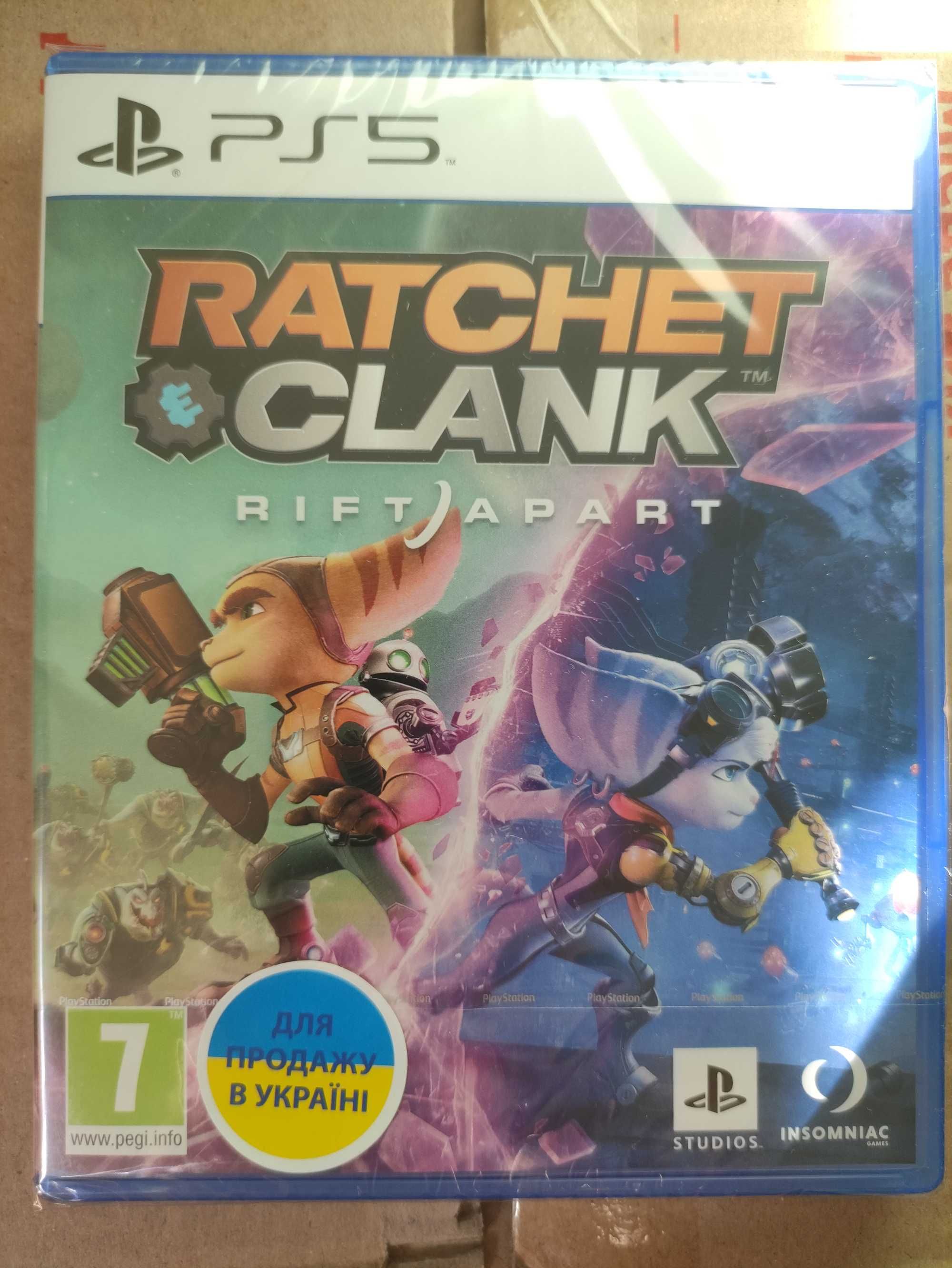 Ratchet Clank Rift Apart. Новый Диск РS5. Русская версия