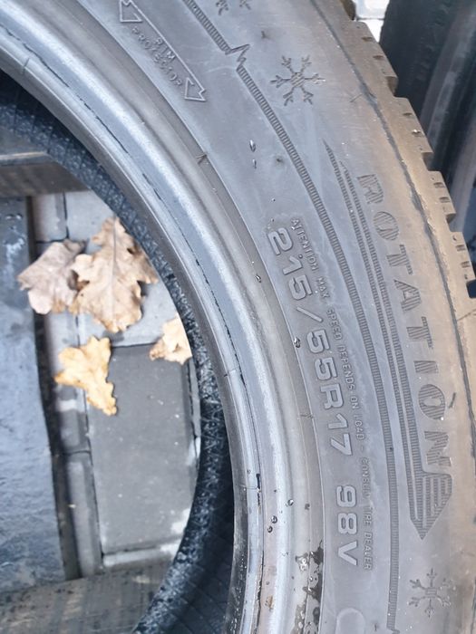 Opony 215/55R17 Dunlop Winter Sport 5 Super stan Zima zimowe