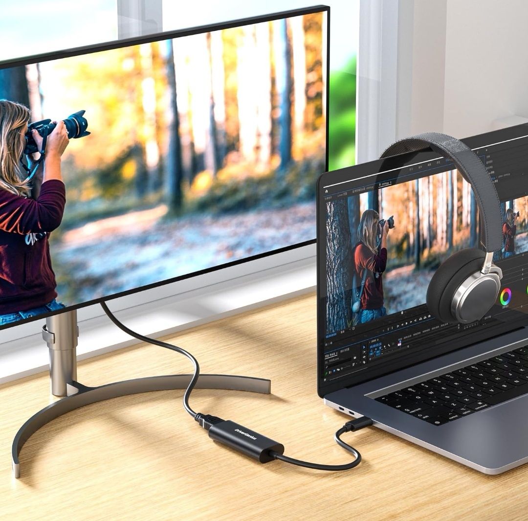 Konwerter wideo USB 3.0 na HDMI - zewnętrzna karta graficzna do komput