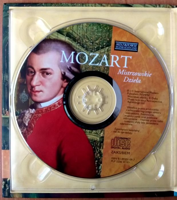 Mozart Mistrzowskie Dzieła