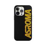 Etui Futerał Plecki AS Roma do iPhone 14 Pro Max żółty napis