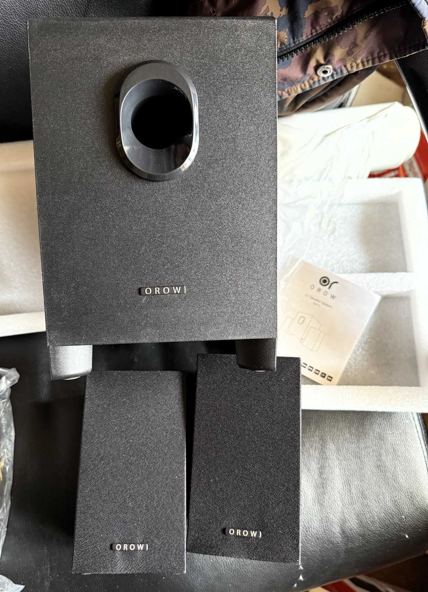 OROW S211 Nowy system głośników komputerowych 2.1 z subwooferem