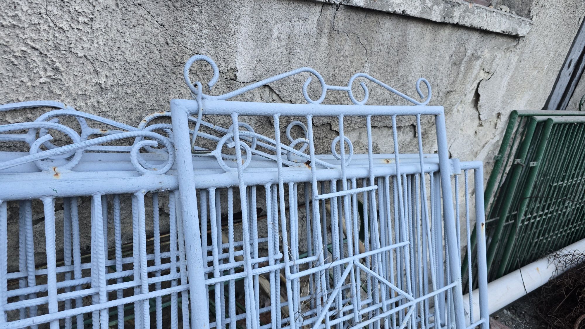Płot stalowy, ogrodzenie