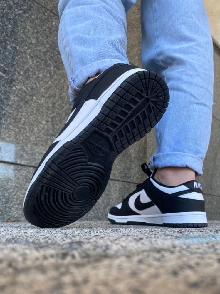 Жіночі кросівки Nike Dunk Low White/Black | найк данк