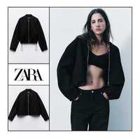Куртка бомбер M-L Zara стильна весняна з нової колекції