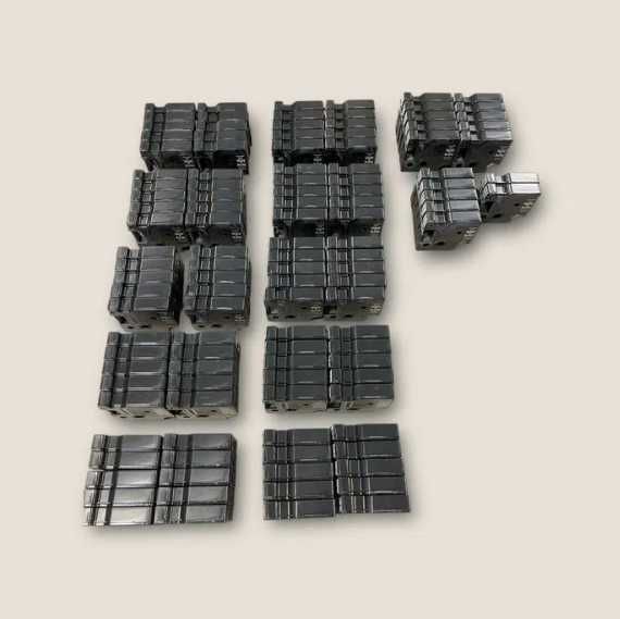 Taśma do DYMO D1 12mm/7m czarna/biały- 5x