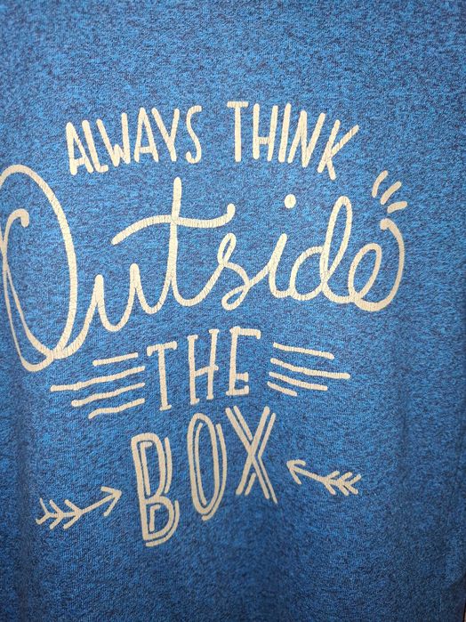 bluza bluzka chłopięca długi rękaw niebieska Reserved rozm. 98