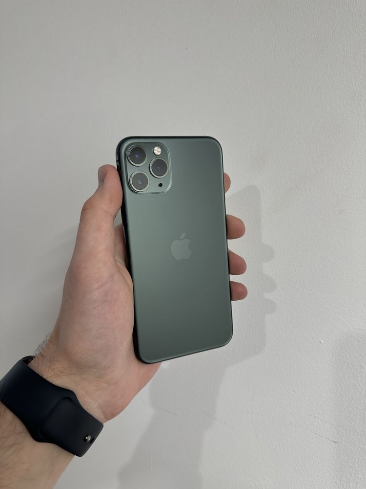 91% Аккум iPhone 11 Pro 256Gb Midnight Green Айфон про не 64