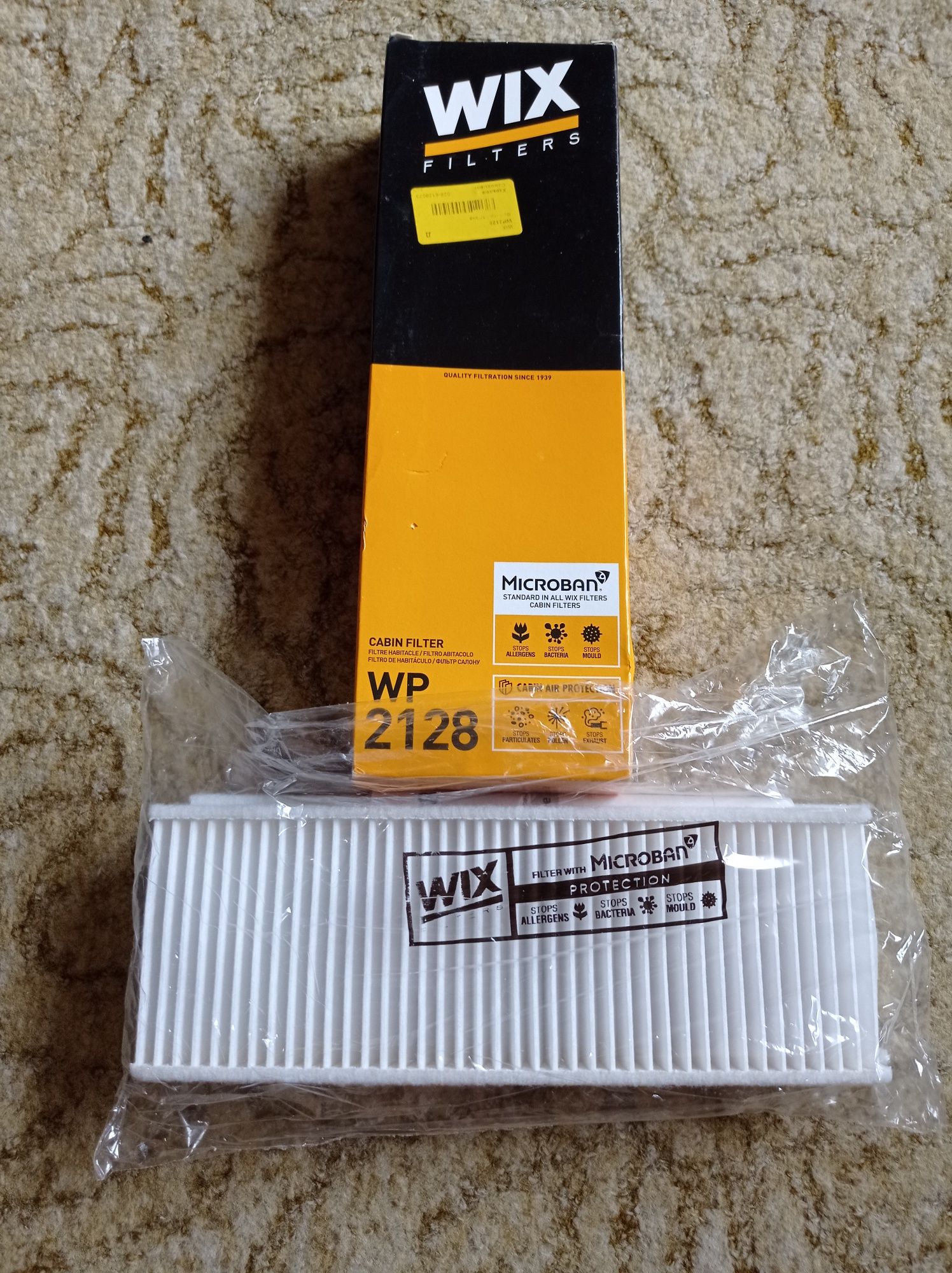 Продам фільтр для салону WP 2128