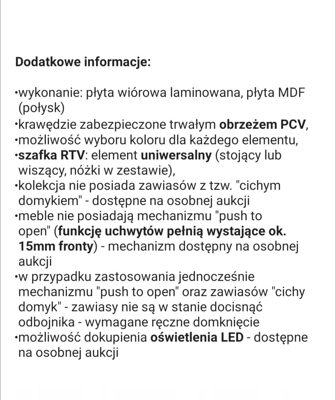 Fronty do meblościanki Corona dąb złoty