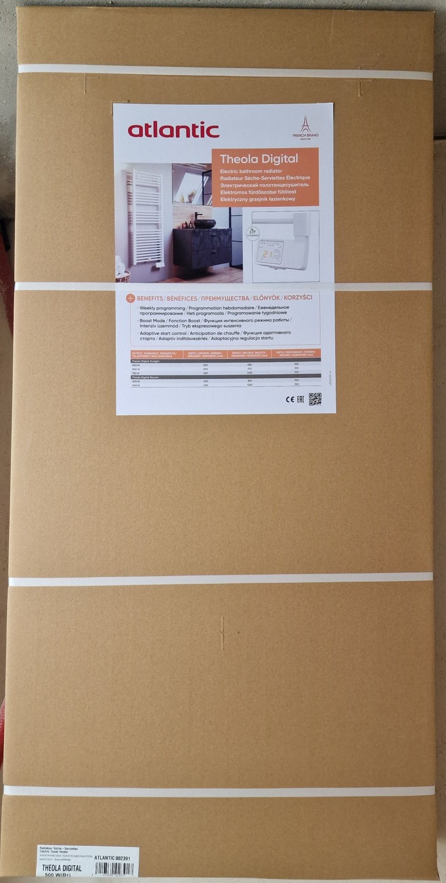 Grzejnik łazienkowy Theola Classic 500W