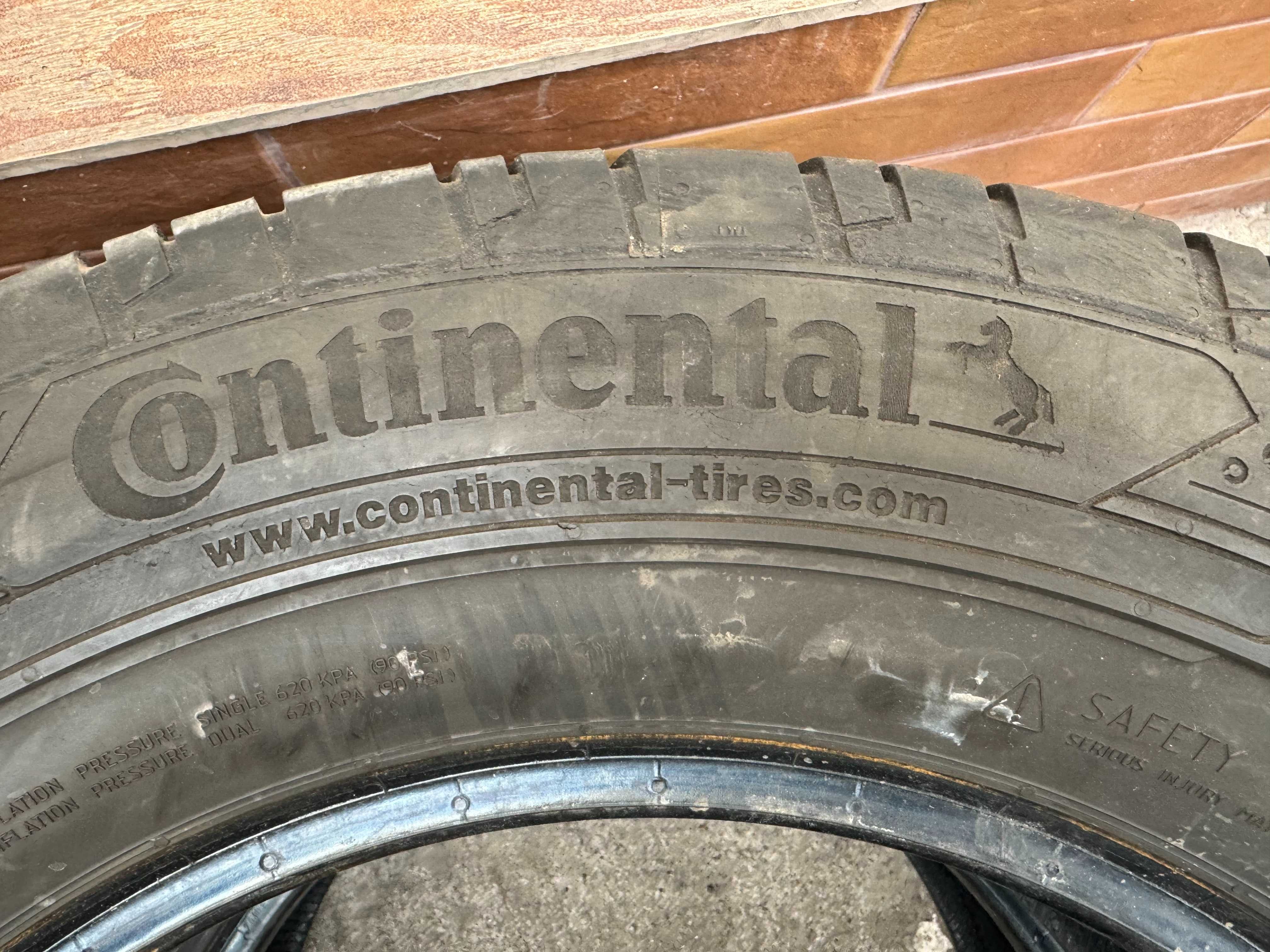 Шини CONTINENTAL 235/65 R16C ContiVanContact 200, літня гума, цешка