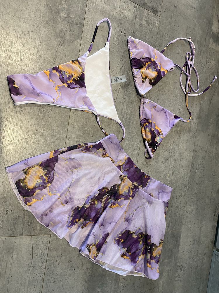 Nowe bikini L 40 Shein strój kąpielowy trzyczęściowy