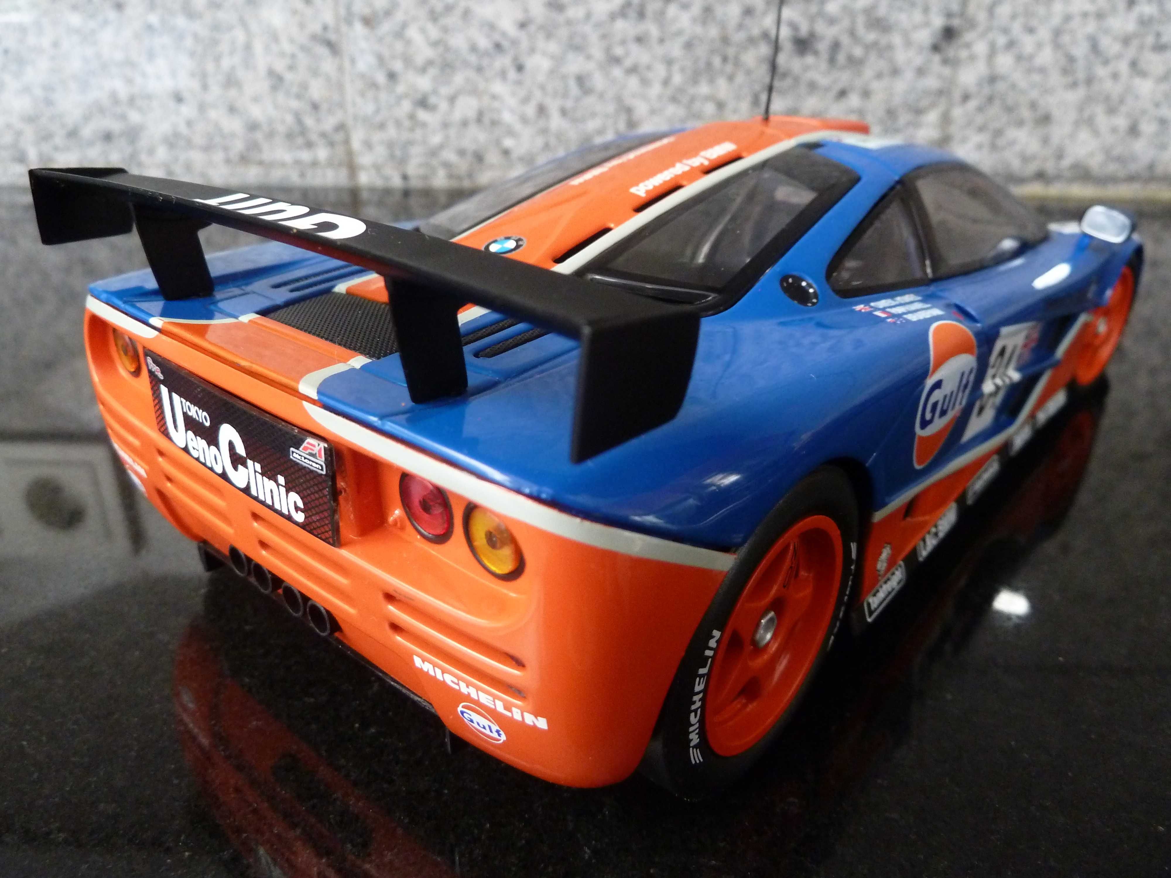 1:18 UT, McLaren F1 GTR, Gulf AutoArt Minichamps