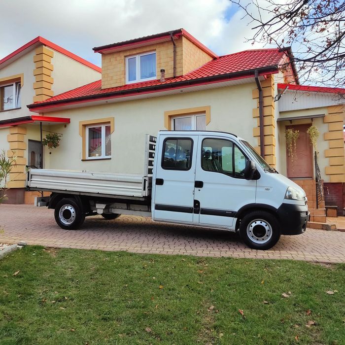 Opel Movano  7-Osób+Paka*Klima*Hak*Zdrowy*Max Długi*2008 Rok*Zero Wkładu*Polecam