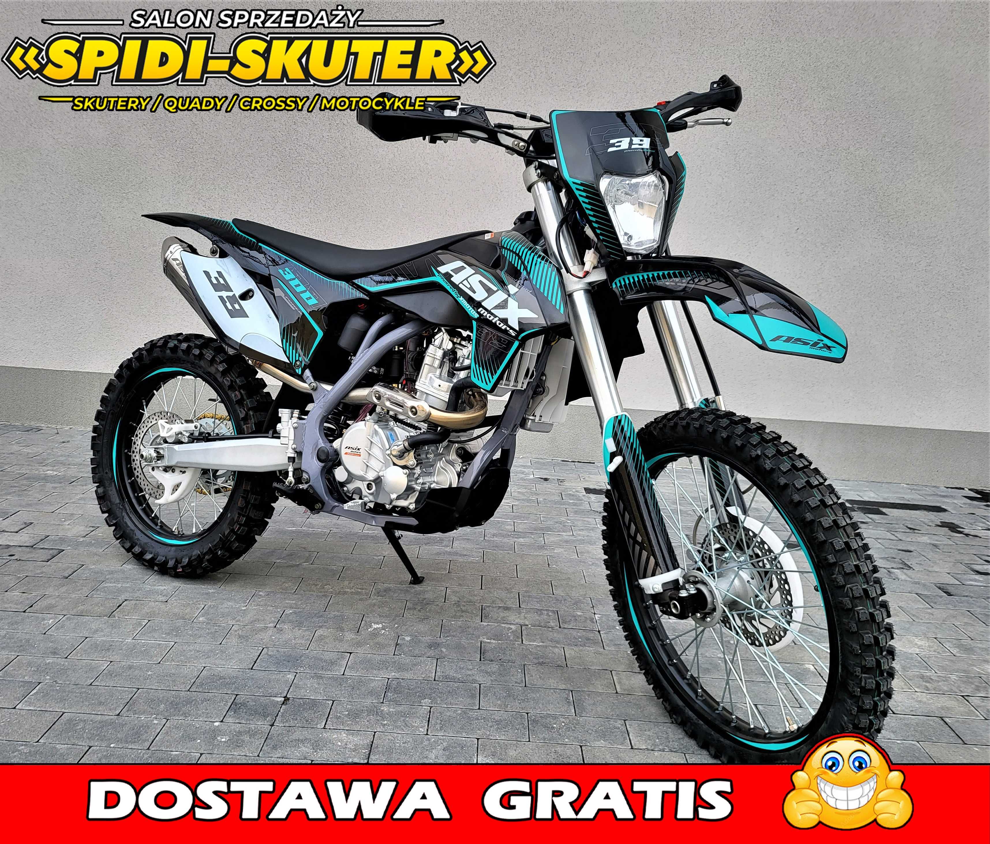 Cross Asix / X-motos XB 39 300cc Dostawa, Gratisy, Raty 30KM Ciecz