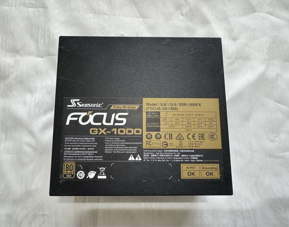 Seasonic Focus GX-1000