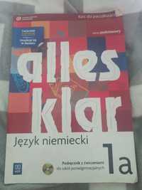 Alles klar 1a- podręcznik z ćwiczeniami do języka angielskiego