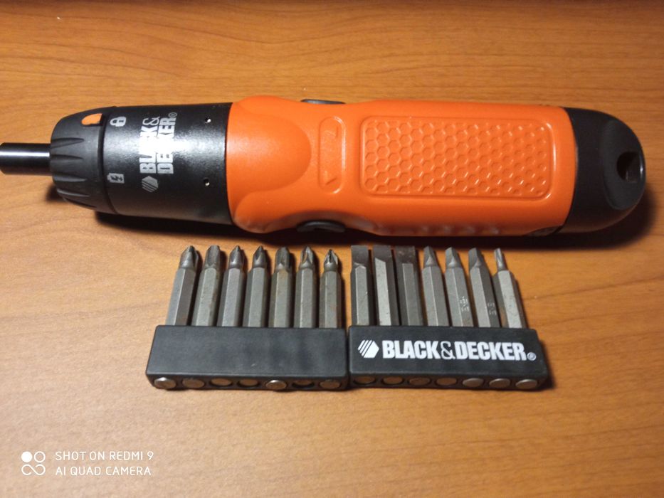 Aparafusadora black and Decker
