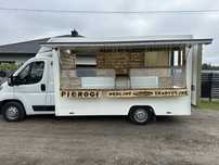 Auto sklep food truck fiat Ducato pieknie zrobiony