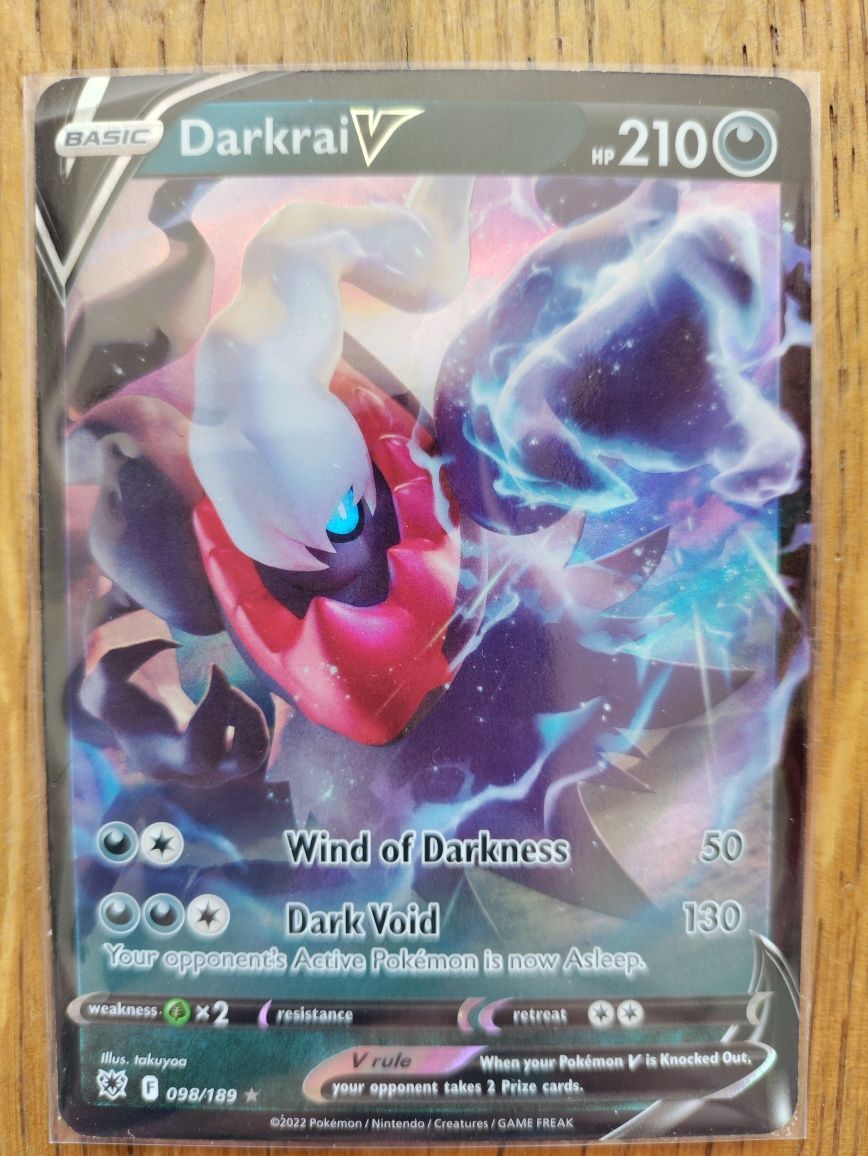 Karta Pokemon Darkrai V