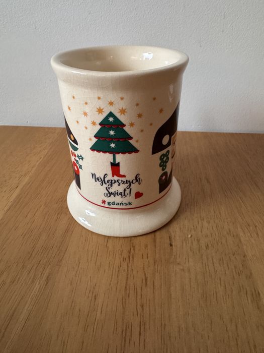 Jarmarkowy kubek do grzańca. Gdansk. Vintage.