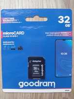 Karta pamięci micro sd GOODRAM - 32GB adapterem UHS I CLASS 10 100MB/s