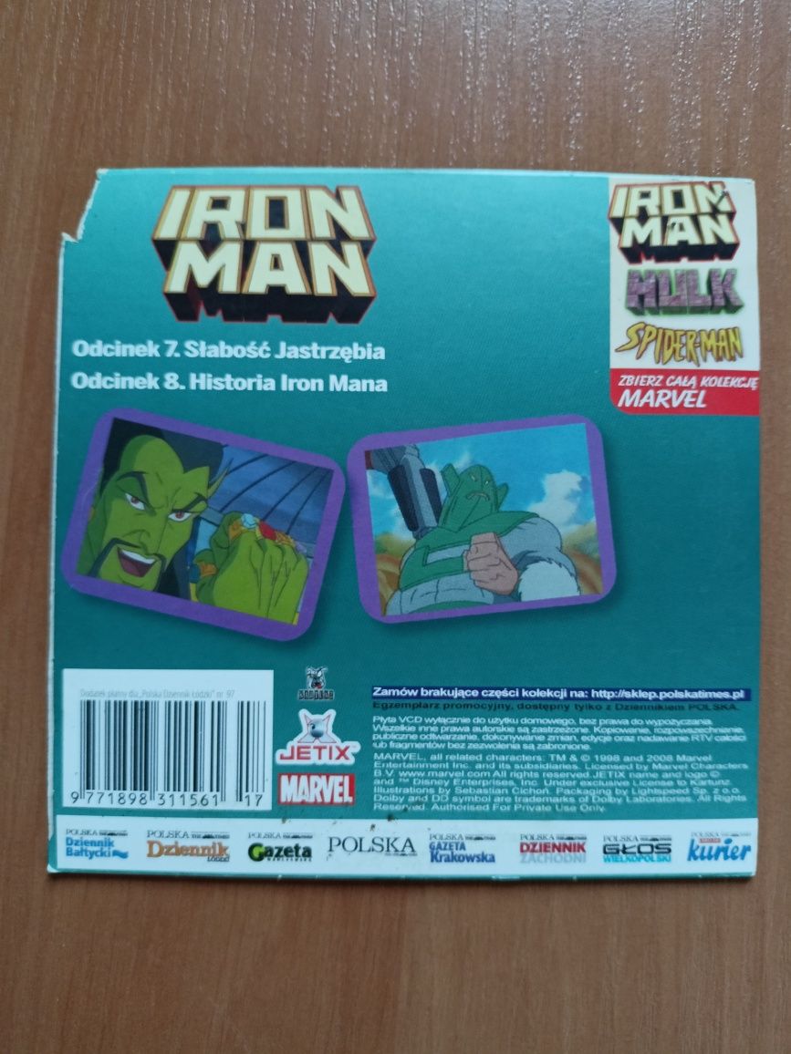Iron Man - sezon 1, część 4 - bajka Marvel CD