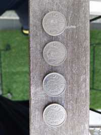Moedas antigas de 5 pesetas