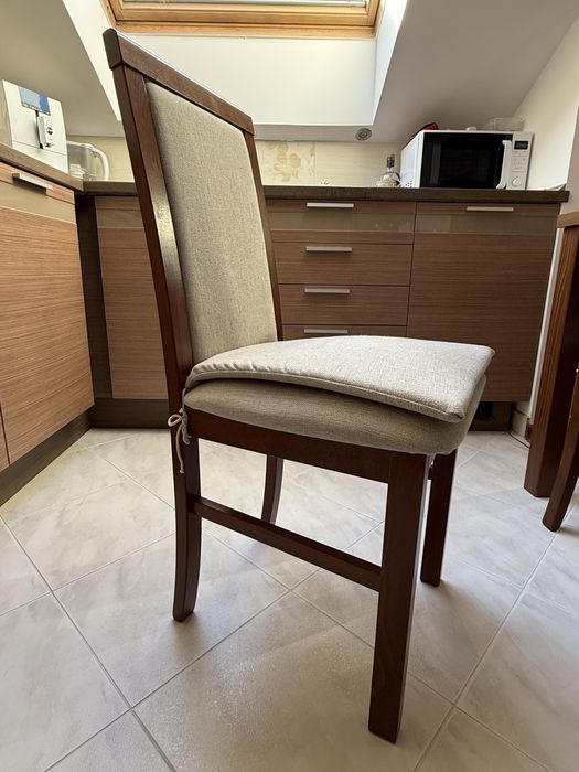 Krzesło tapicerowane 4 szt do kuchni jadalni