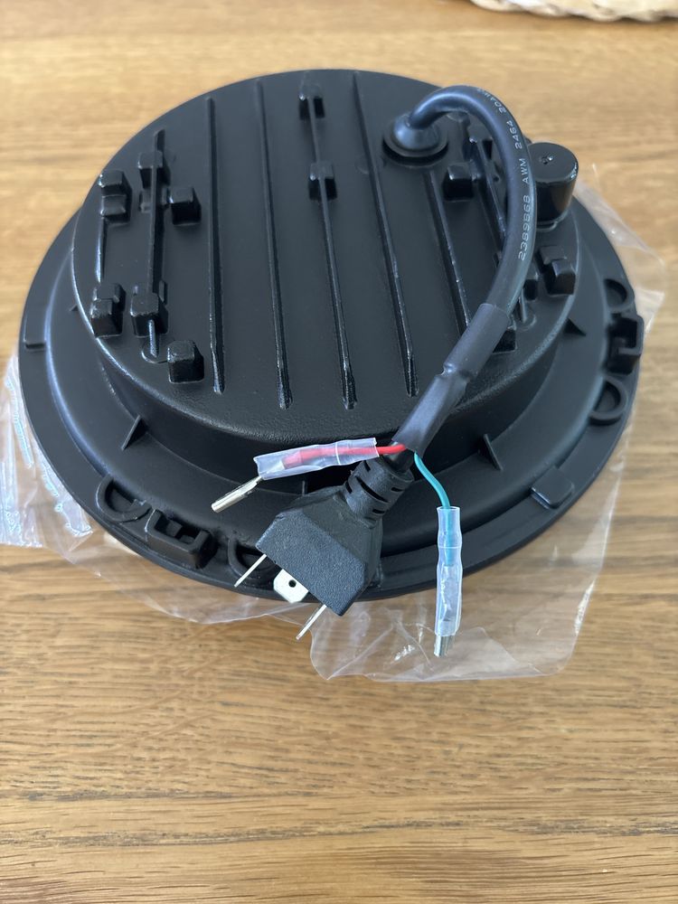 Lampa Led 7'' mocowanie plus Lithbary 4,5 Harley, Yamaha, Honda Suzuki