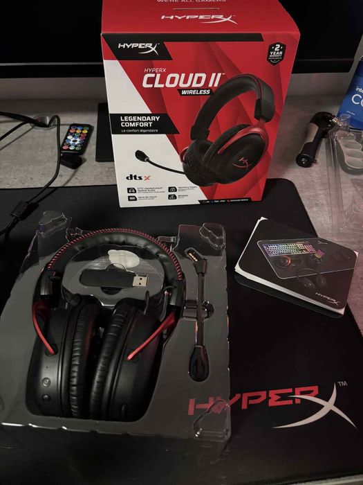 Hyperx Cloud II Wireless (Red