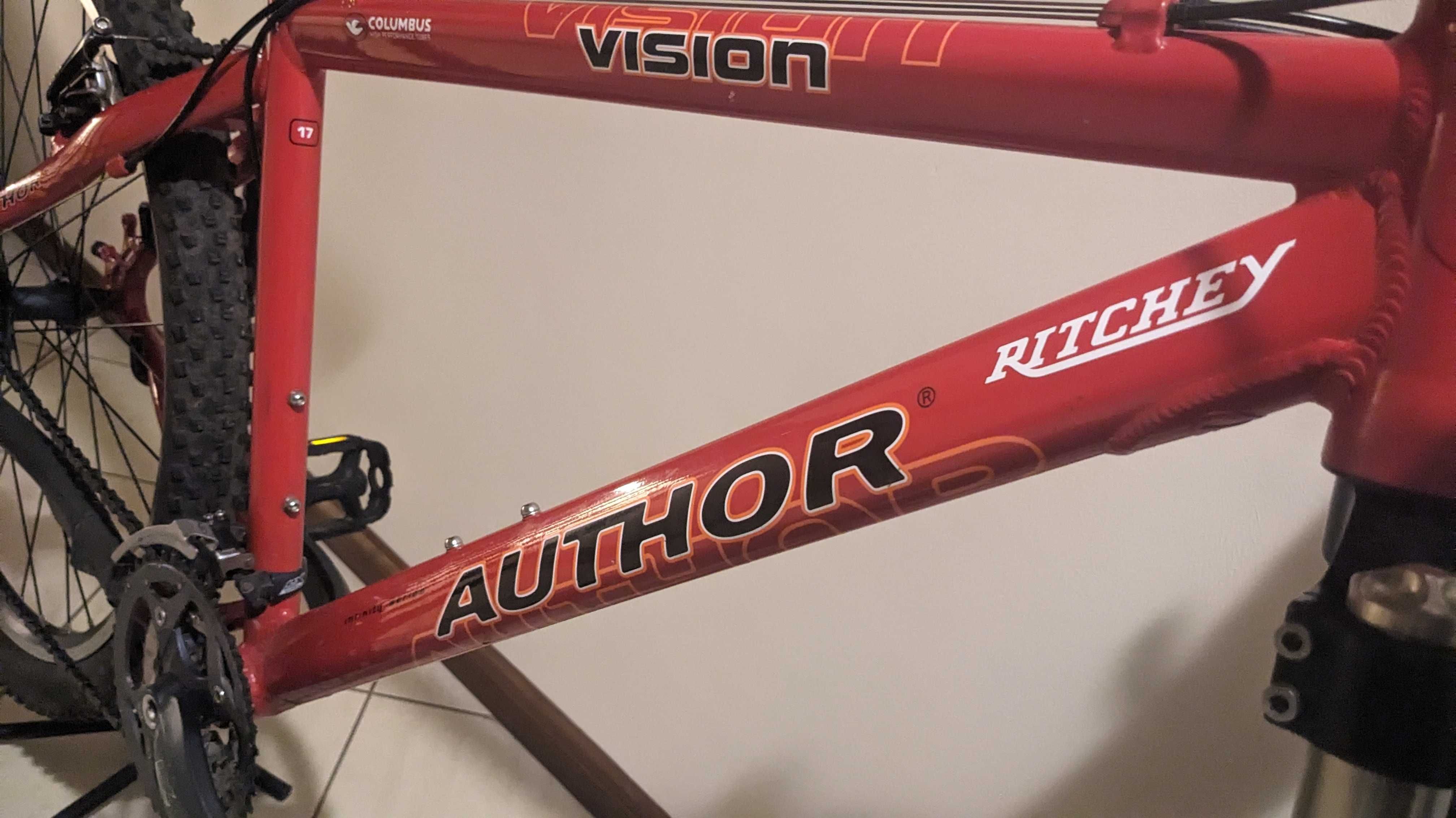 Author Vision Magura O24U 26' XT LX rower gorski mtb columbus