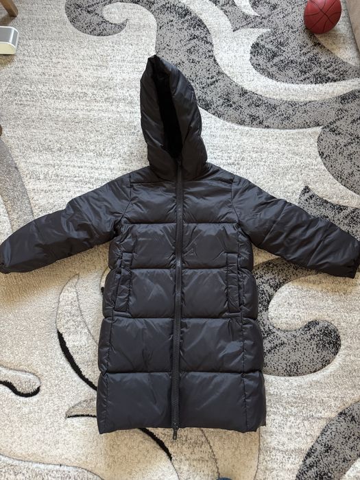 Пухове пальто пуховик zara 122 р