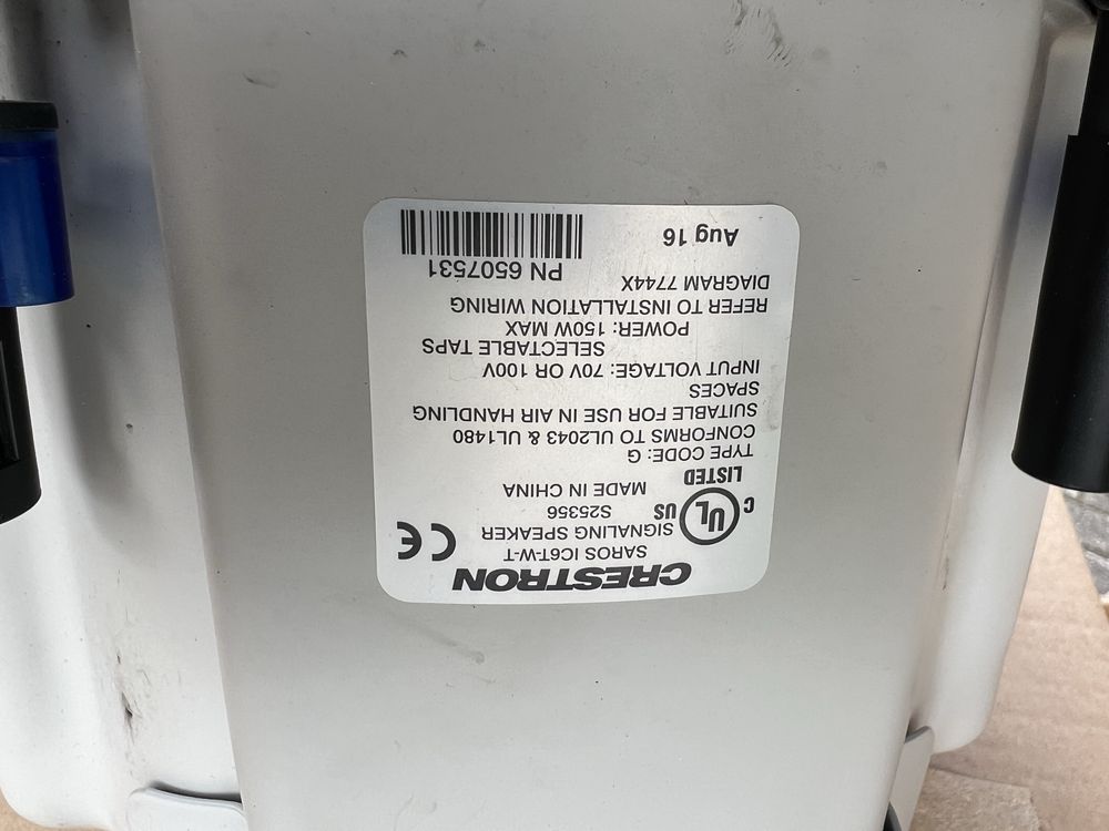Para głośników sufitowych creston saros ic6t-w-t