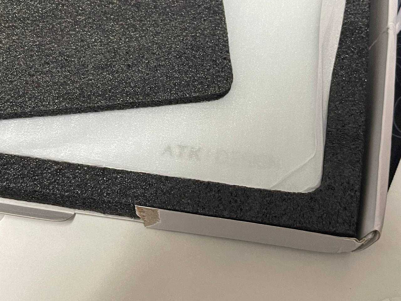 ATK Micro-Etched Tempered Glass Mousepad стеклянный коврик для мыши